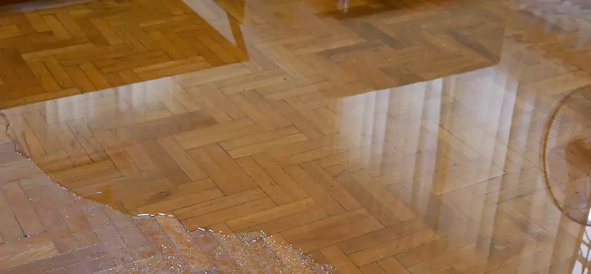 Laminate Wood Floor Water Damage Repair in Keystone